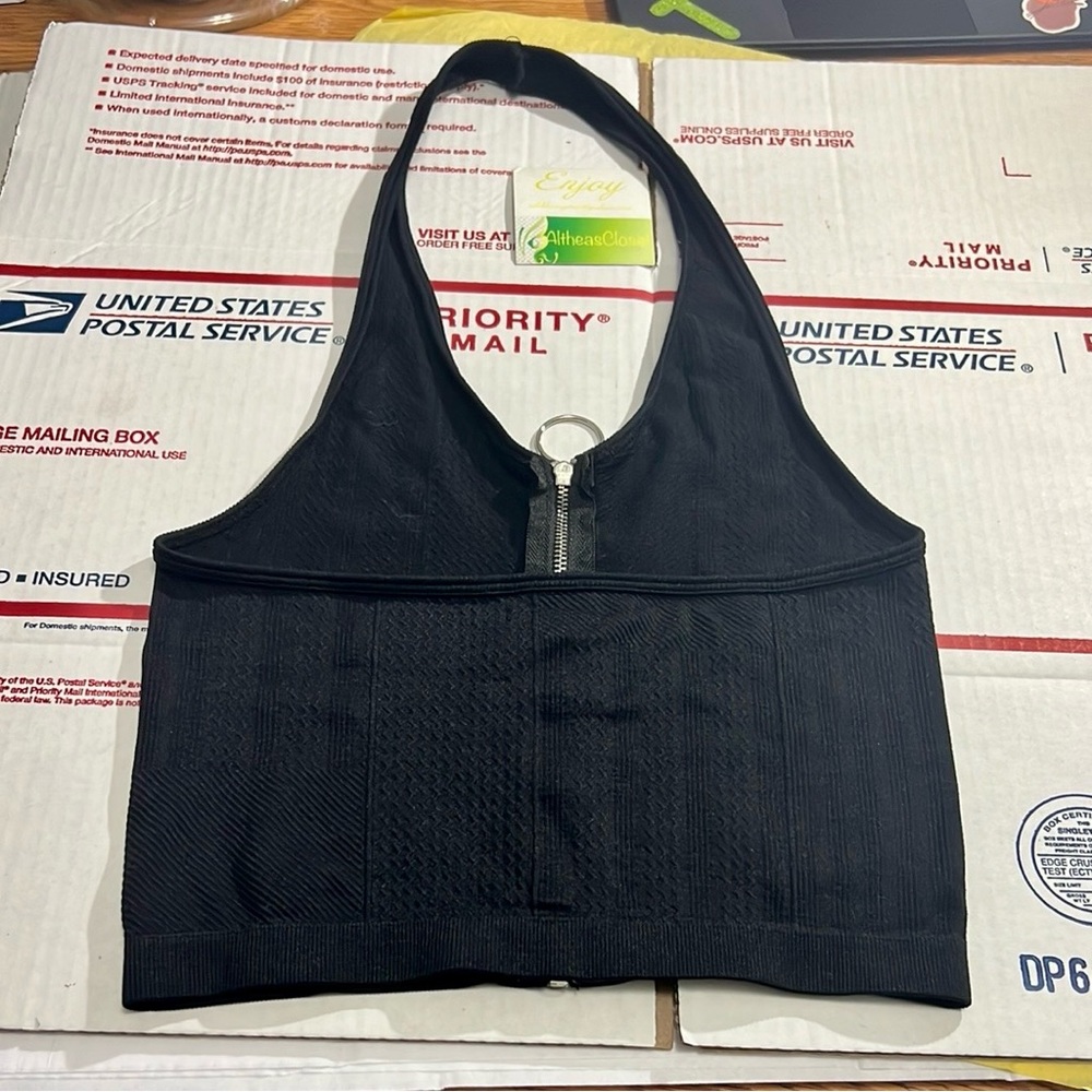 Bella Movement Black Halter Top - Picture 10 of 11
